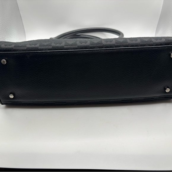 Lovecat Black Purse Handbag Pocketbook Hearts Silver Hardware - Picture 9 of 9